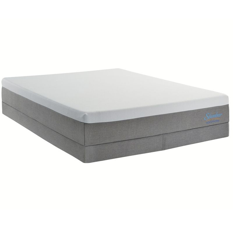 Slumber Solutions Essentials 10" Memory Foam Mattress Set - Queen - Medium