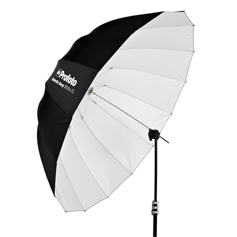 Profoto Deep White Umbrella, XL, 65" (165cm) - with Profoto Umbrella Diffuser, XL, 1.5 Stops