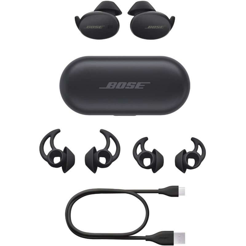 Alt View Zoom 29. Bose - Sport Earbuds True Wireless In-Ear Earbuds - Triple Black