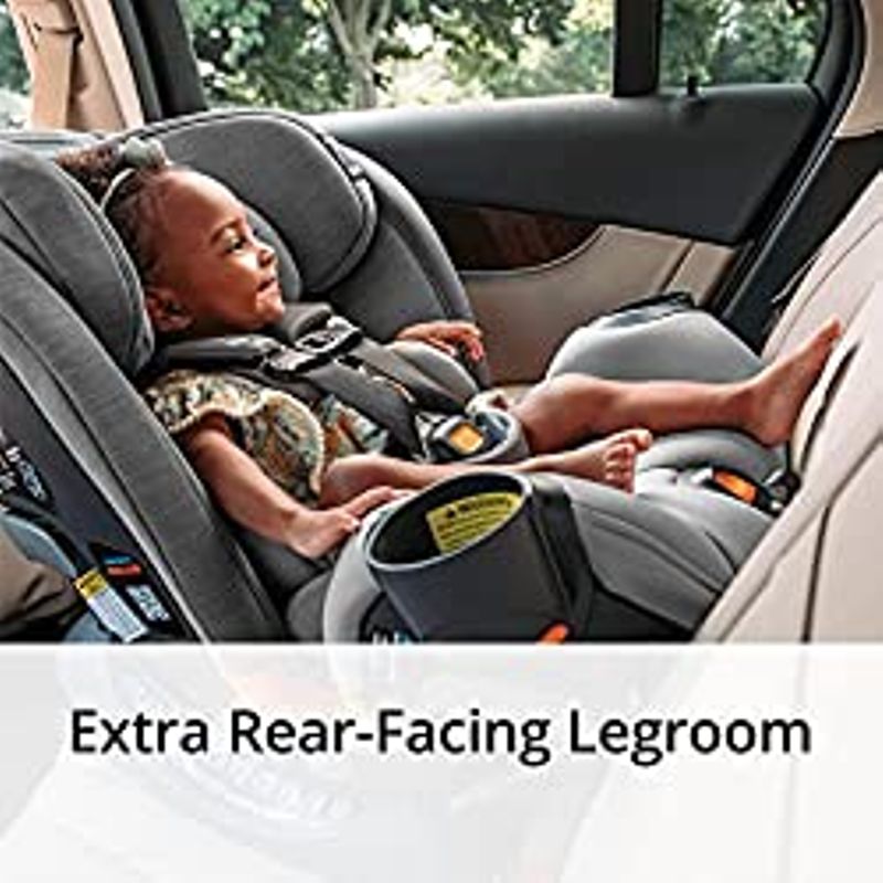 Chicco OneFit ClearTex All-in-One Car Seat, Rear-Facing Seat for Infants 5-40 lbs, Forward-Facing Car Seat 25-65 lbs, Booster 40-100 lbs,...