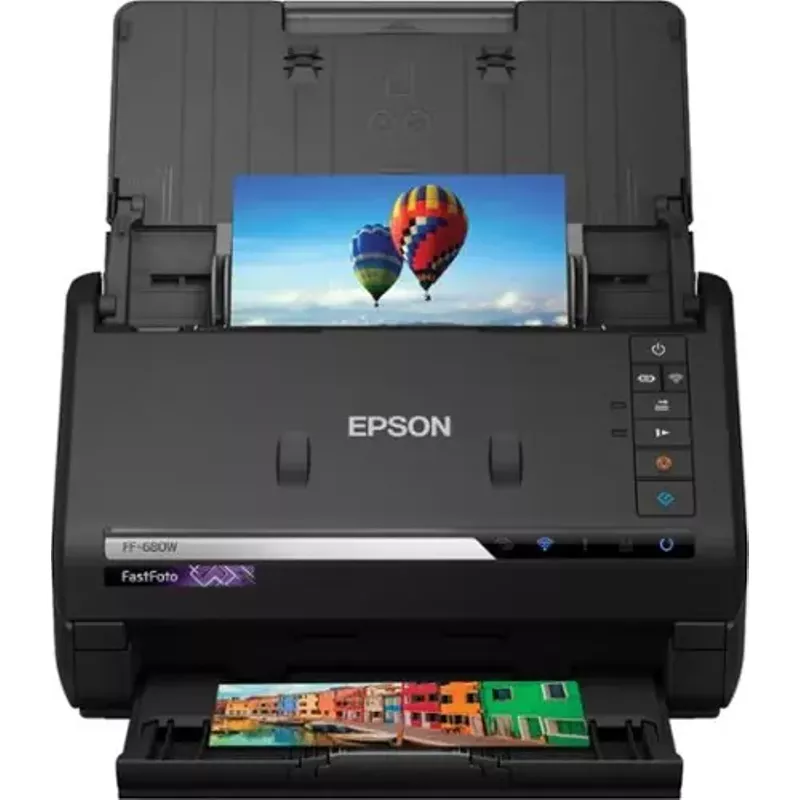 Rent to own Epson FastFoto FF680W Wireless Highspeed Photo Scanning