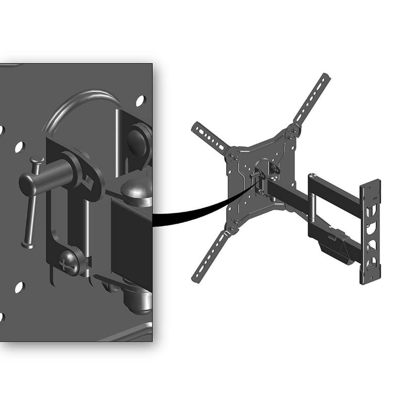 UAX 23 inch - 60 inch Full Motion TV Mount 