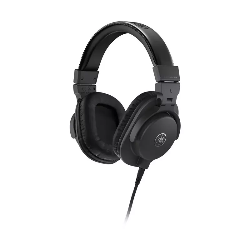 Yamaha HPH-MT5 Closed-Back Circumaural Over Ear Studio Monitor Headphones, Black
