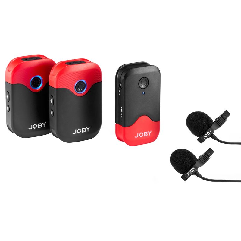Front Zoom. JOBY - Wavo Air Wireless Lavalier Microphone System and Vlogging Kit