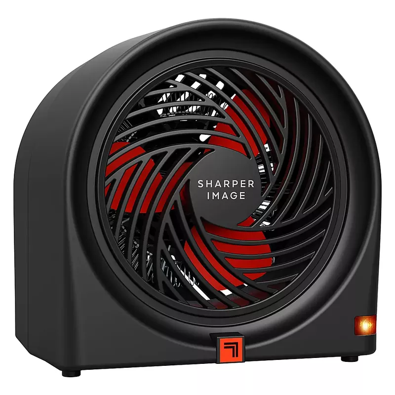 Sharper Image - RADIUS 5H Personal Space Heater - Black