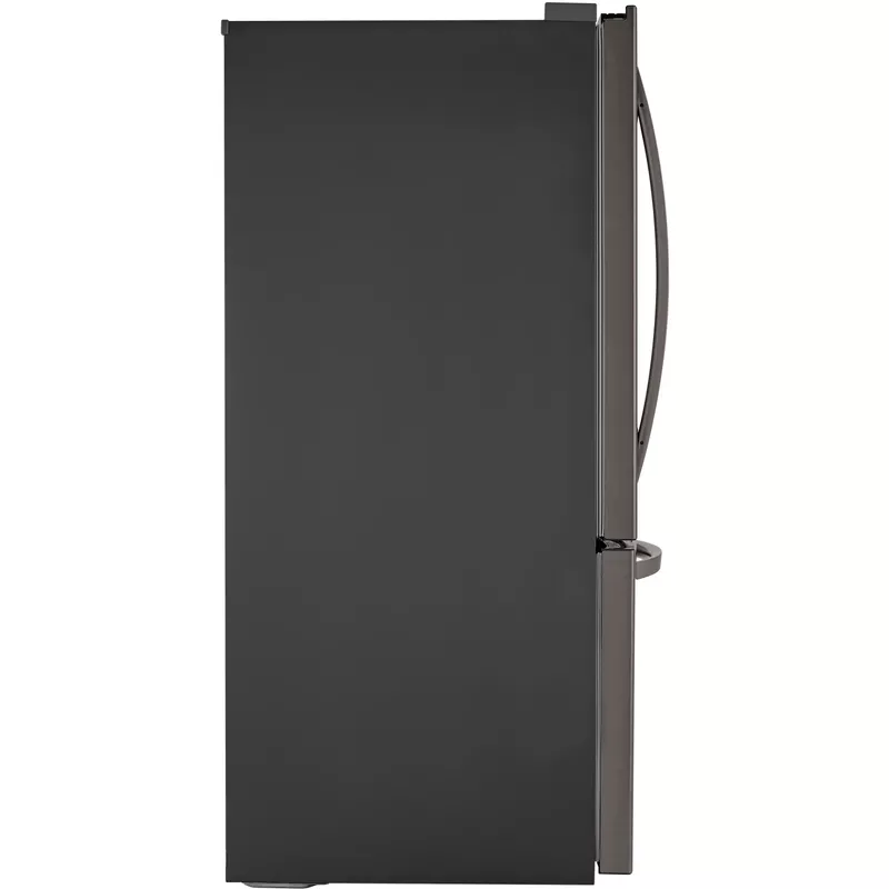 LG 26-Cu. Ft. Bottom Freezer Refrigerator in Black Stainless Steel