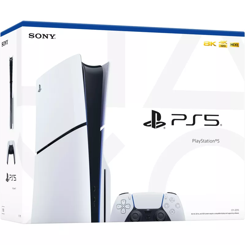 Sony Interactive Entertainment - PlayStation 5 Slim Console - White
