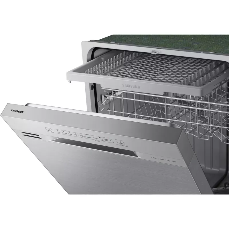 Samsung - 24" Front Control Built-In Dishwasher - Stainless steel