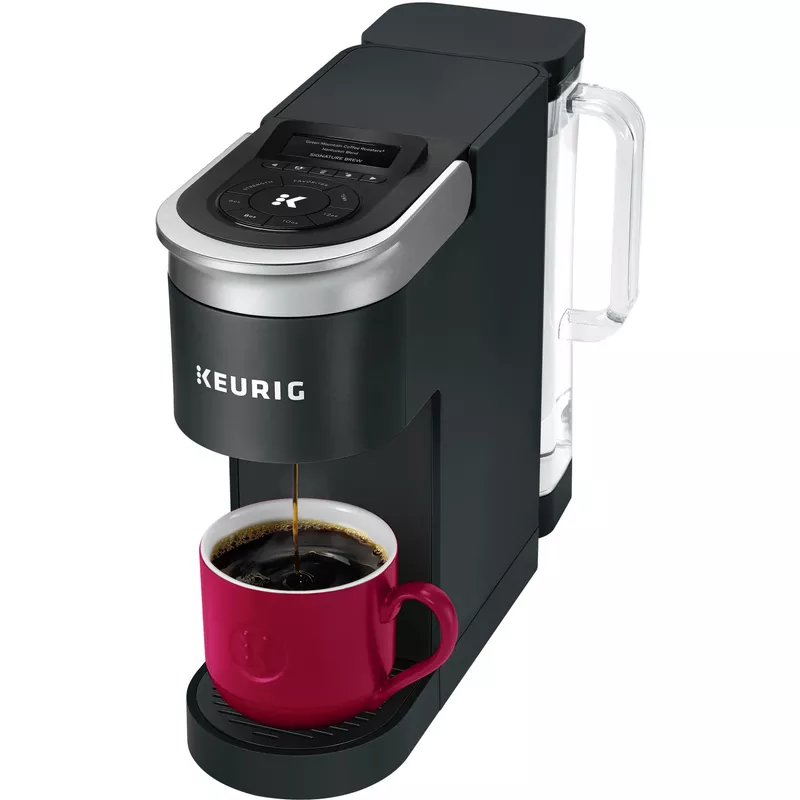 Keurig - K-Supreme SMART Single Serve Coffee Maker with WiFi Compatibility - Black