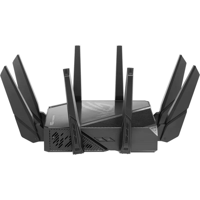 ASUS - ROG Rapture GT-AX11000 Pro Tri-band WiFi 6  Gaming Router, 2.5G Port - Black