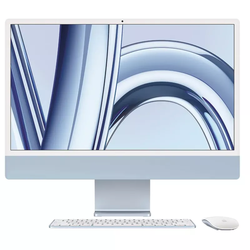 Apple - iMac 24" All-in-One - M3 chip - 8GB Memory - 256GB (Latest Model) - Green