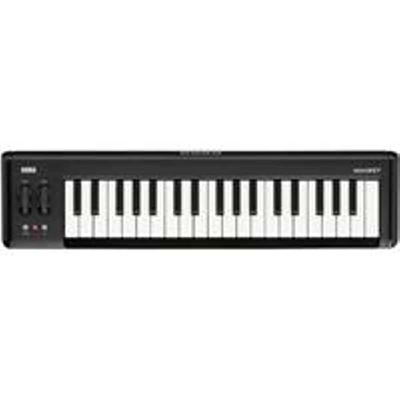 Korg microKEY2 37 Key USB Powerable Compact MIDI Controller Keyboard with Pedal Input