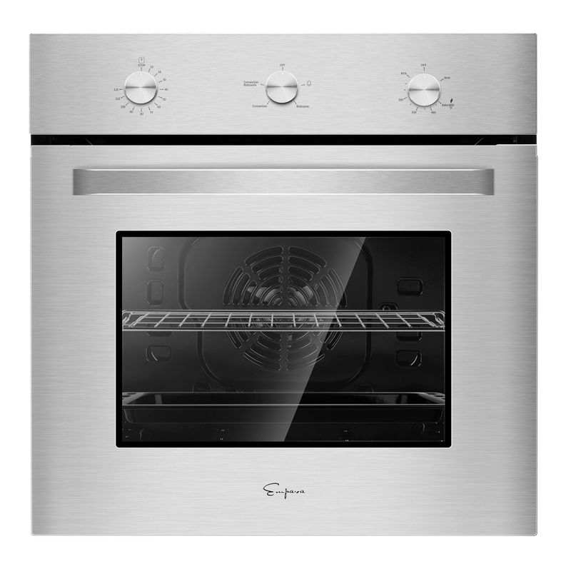 2 Piece Kitchen Package with 24" Gas Single Wall Oven & 30" Gas Cooktop - Silver
