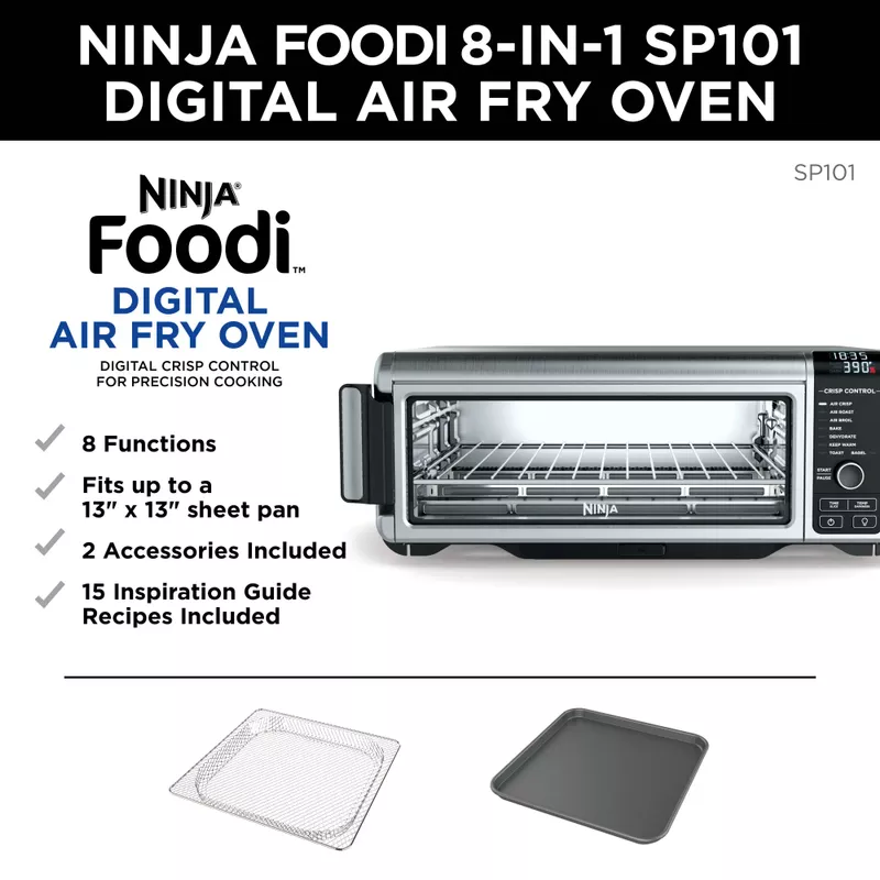 Ninja - Foodi Digital Air Fryer Oven