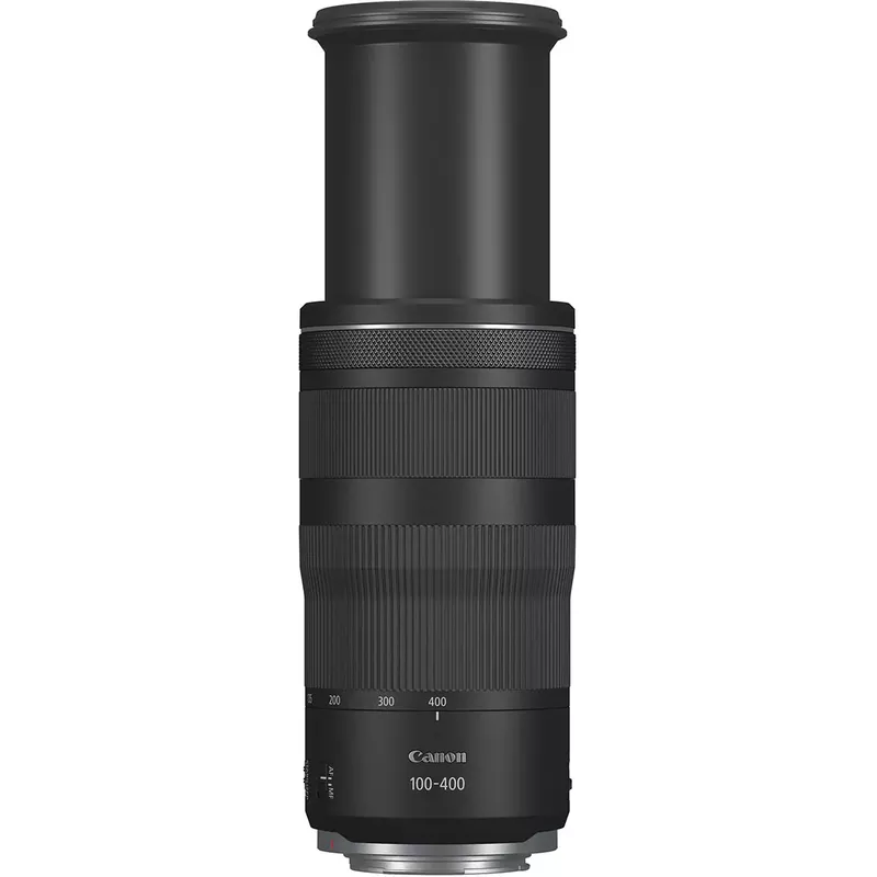 Canon - RF100-400mm F5.6-I IS USM Telephoto Zoom Lens for EOS R-Series Cameras - Black