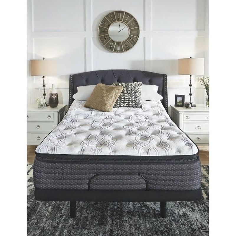 Signature Design by Ashley Limited Edition 14-inch Pillow Top Hybrid Mattress - N/A - Queen