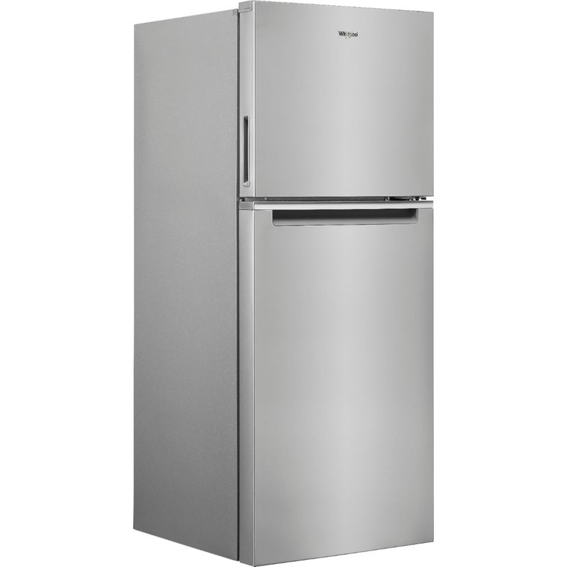 Angle Zoom. Whirlpool - 11.6 Cu. Ft. Top-Freezer Counter-Depth Refrigerator - Stainless steel