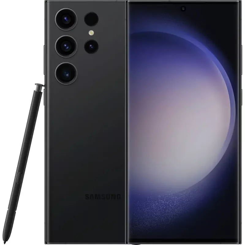 Samsung Galaxy S23 Ultra 5G 256 GB Unlocked, Phantom Black