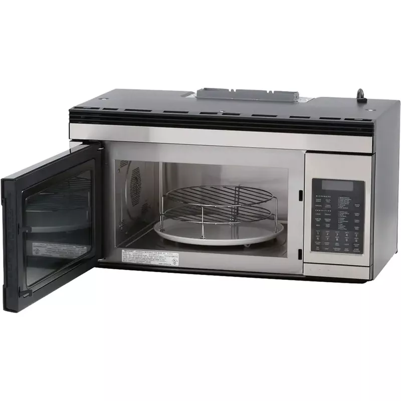 Sharp - 1.1 CF Carousel Over-the-Range Microwave, Convection, 850W