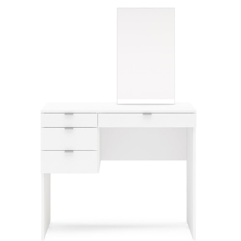 Boahaus Stylish Vanity with 4 Drawers - White