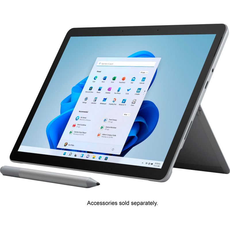 Alt View Zoom 11. Microsoft - Surface Go 3 – 10.5” Touch-Screen – Intel Pentium Gold – 4GB Memor y- 64GB eMMC - Device Only (Latest Model) -