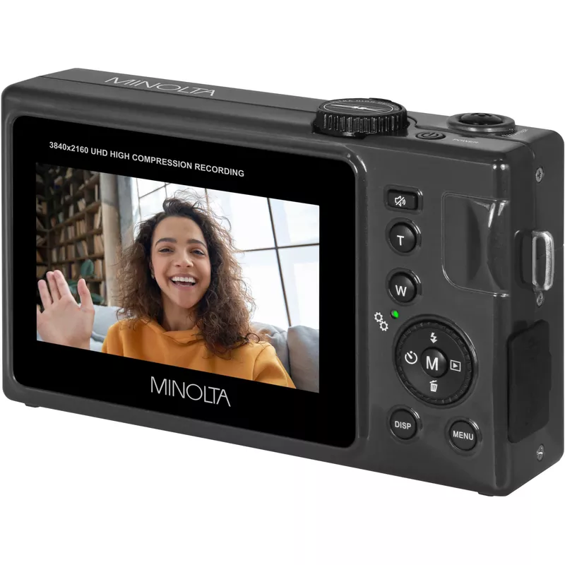 Minolta - MND25 48.0 Megapixel 4K Video Digital Camera - Black