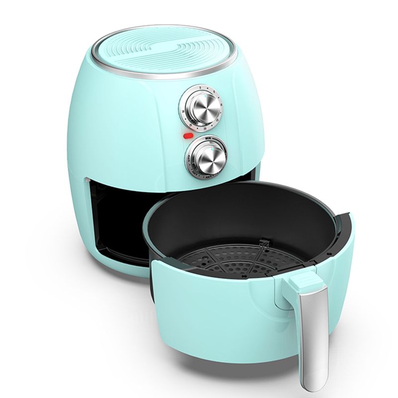 Brentwood 3.2 Quart Electric Air Fryer in Turquoise - Blue