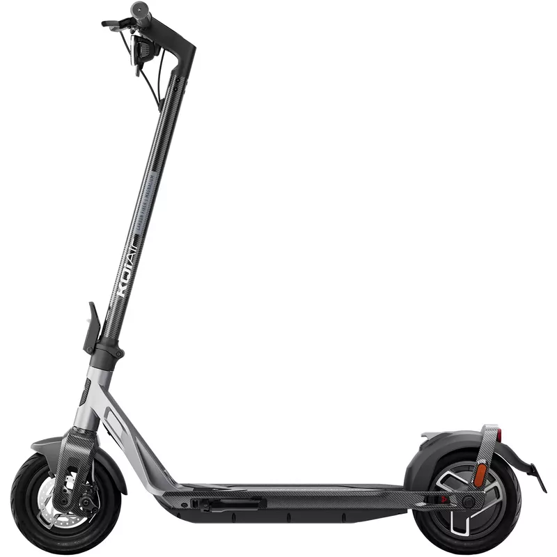 NIU - KQi Air Carbon Fiber Foldable Electric Kick Scooter w/ 31 mi Range & 20mph Max Speed - Black