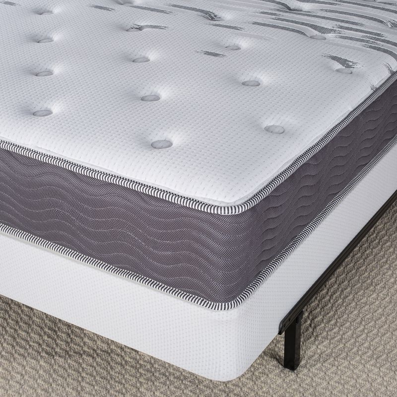 Priage 10-Inch Full-Size Extra Firm Pocketed Coil Spring Mattress - Full