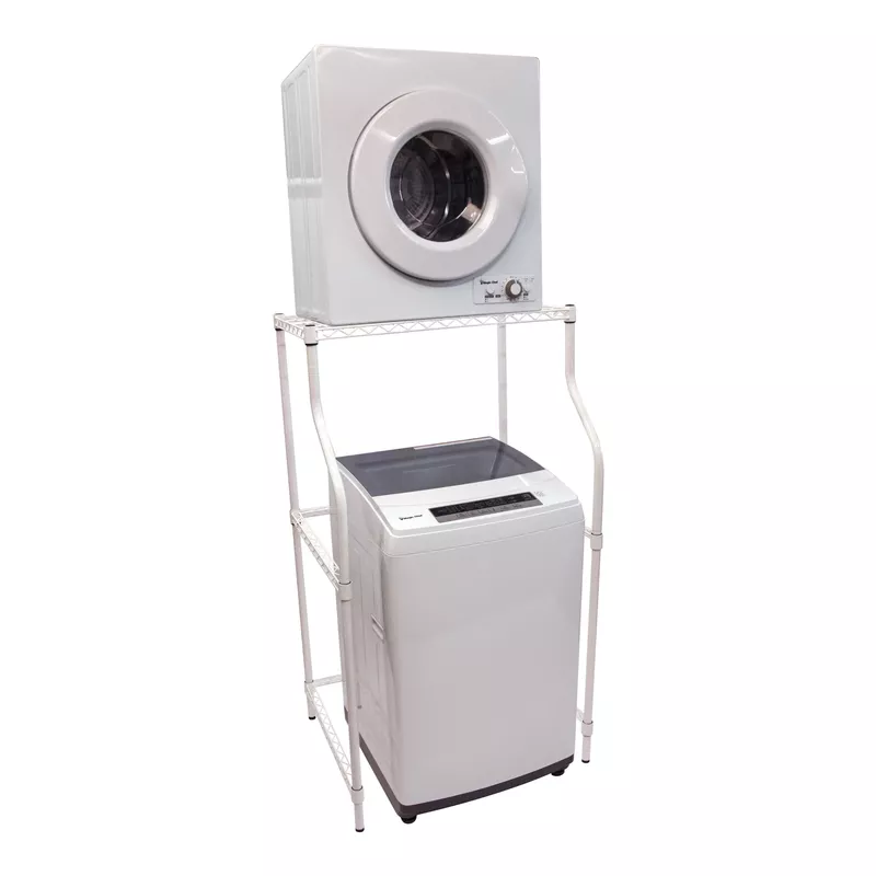 Magic Chef White Compact Laundry Stand