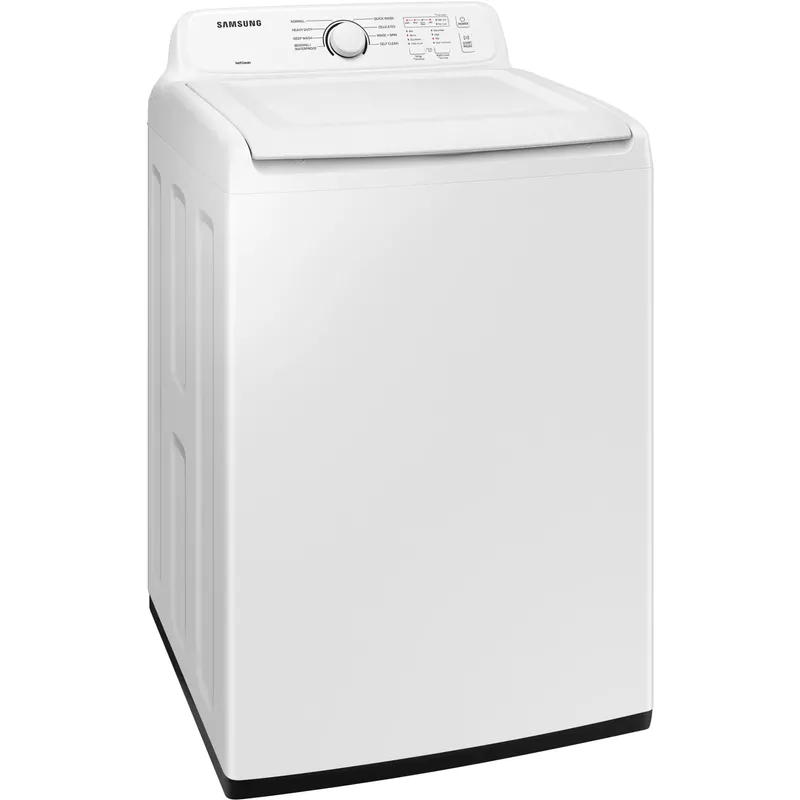Samsung 4-Cu. Ft. Top Load Washer with ActiveWave Agitator and Solf-Close Lid, White