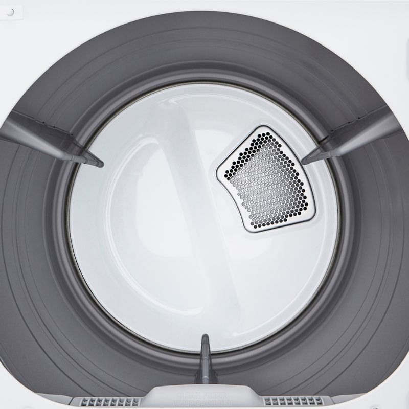 Alt View Zoom 3. LG - 7.3 Cu. Ft. Smart Gas Dryer with EasyLoad Door - White