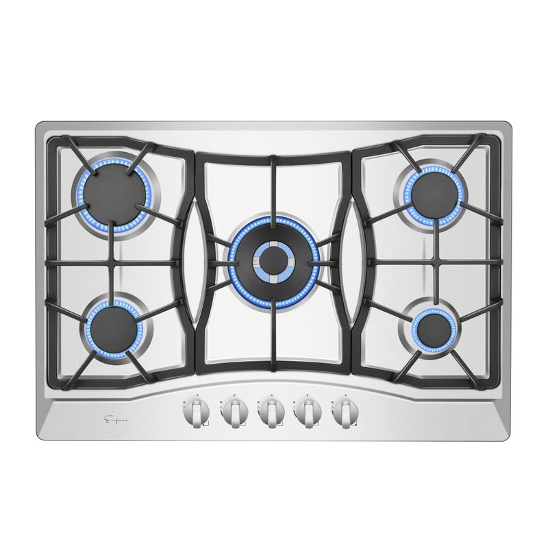 2 Piece Kitchen Appliances Packages Including 30" Gas Cooktop and 36" Island Range Hood - 30"