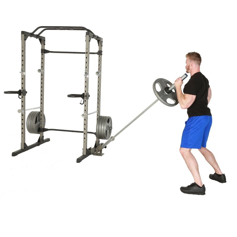 FITNESS REALITY Landmine, 360 degree rotation, fits 1" and 2" Bars - Silver