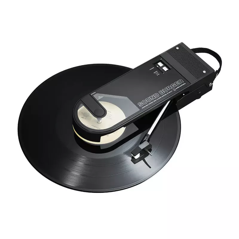 Audio Technica Sound Burger Portable Bluetooth Turntable - Black