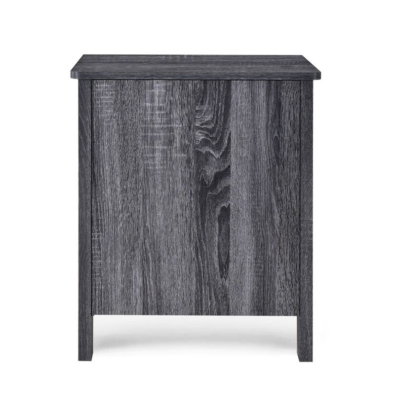 Olimont Contemporary 2 Drawer Nightstand by Christopher Knight Home - Sonoma Gray Oak