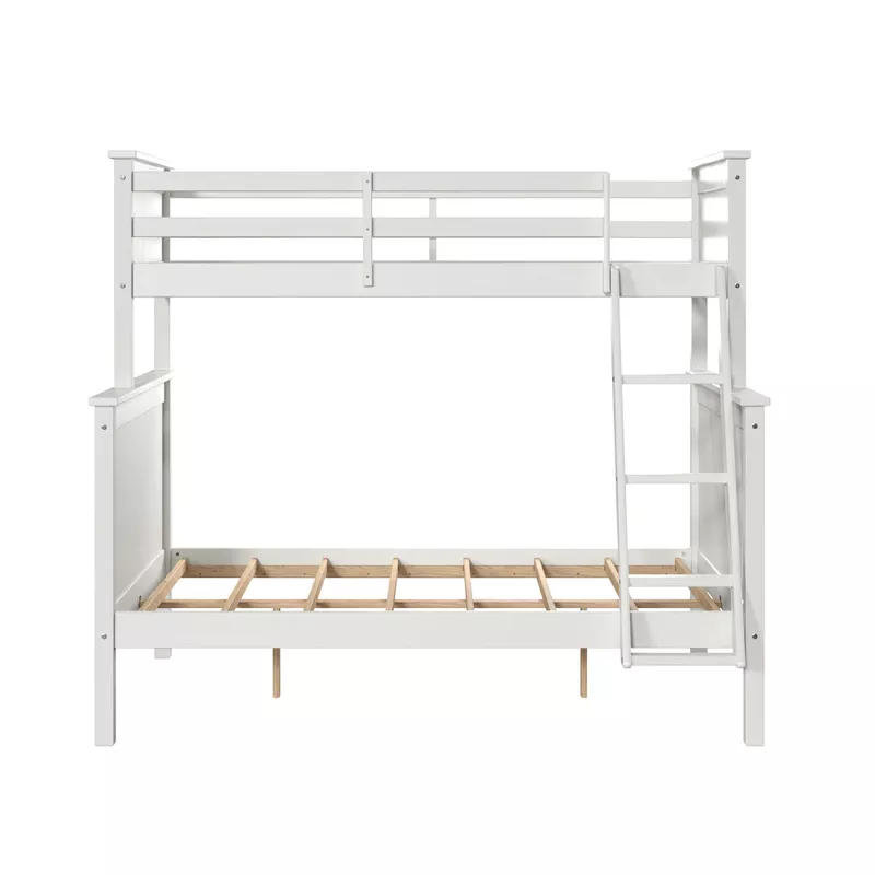 Pierlet Twin Over Full Bunk Bed White