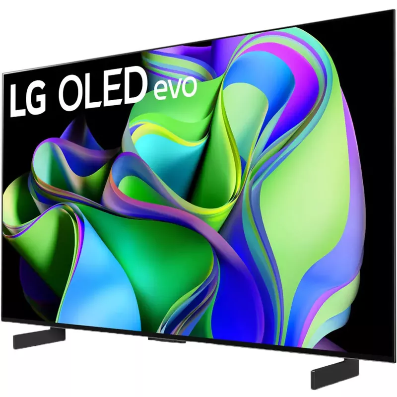 LG 48" OLED Evo C3 4K Smart TV 2023, Black