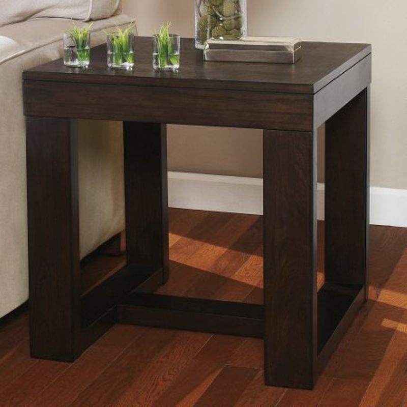 Signature Design By Ashley Watson Brown Square End Table