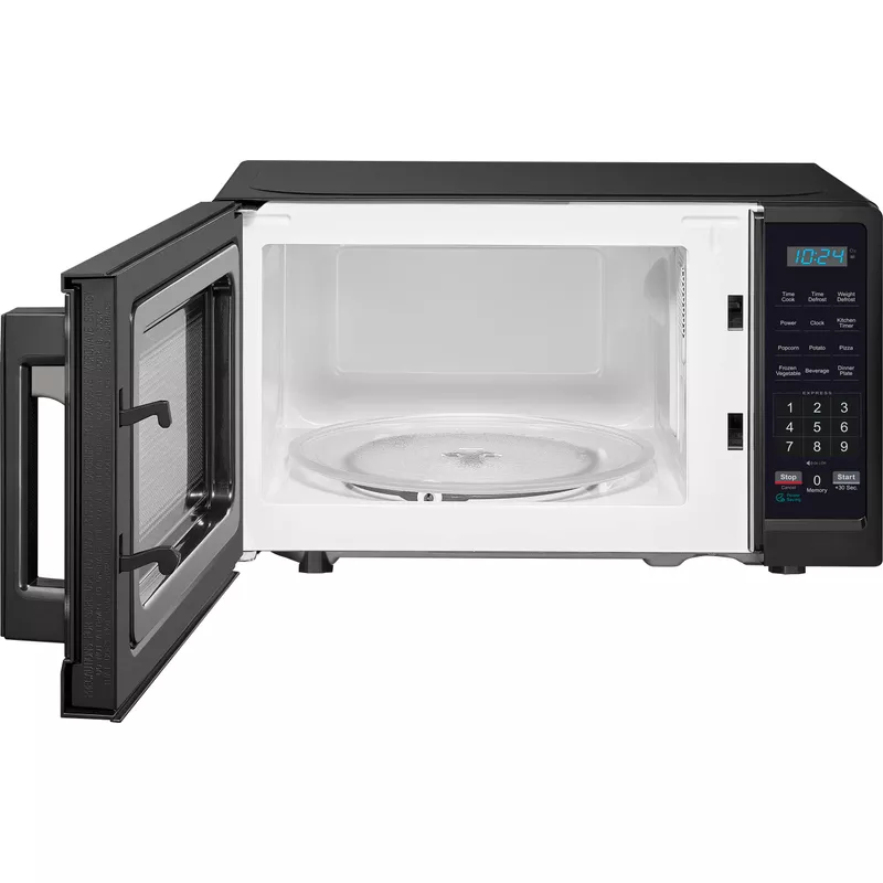 Insignia™ - .7 Cu. Ft. Compact Microwave - Black