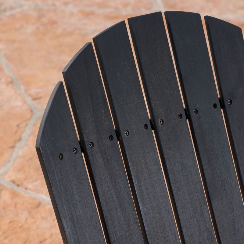 Rent to own Malibu Outdoor Wood Adirondack Loveseat by Christopher