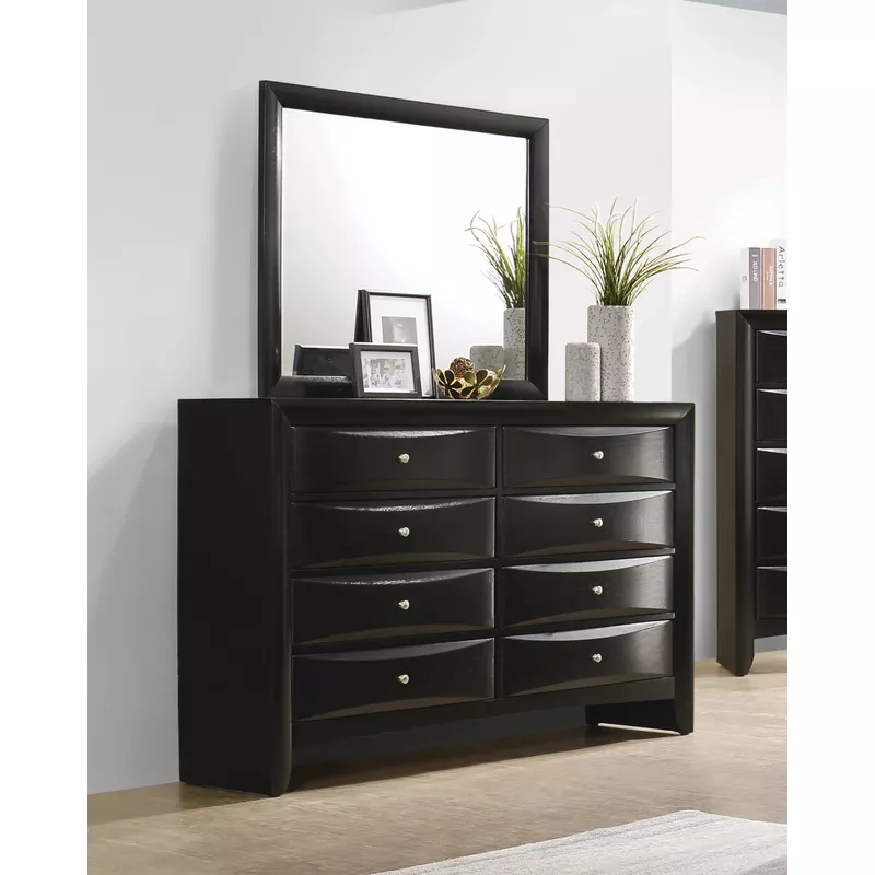 Barzini 5-drawer Rectangular Chest Black