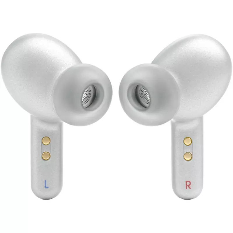 JBL Live Pro 2 True Wireless Noise Canceling In-Ear Earbuds - Silver