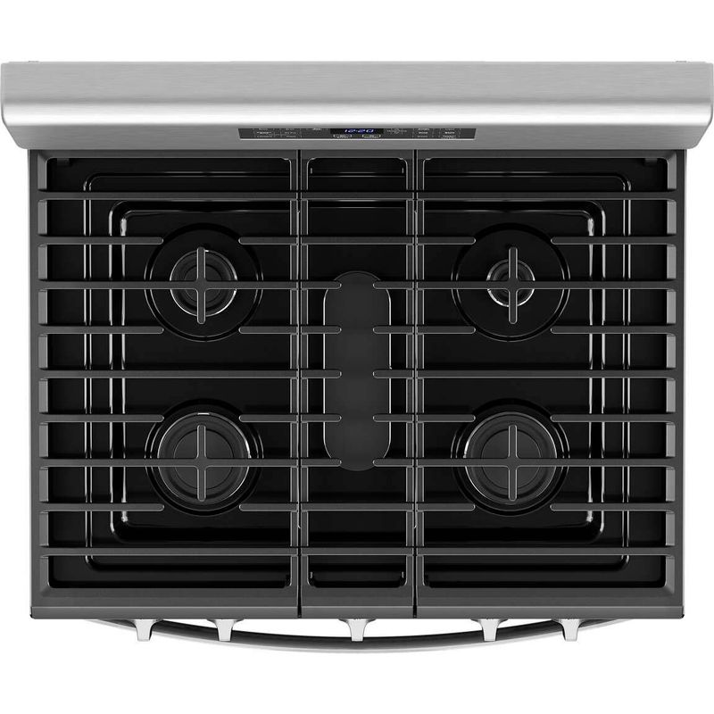 Alt View Zoom 18. Whirlpool - 5.0 Cu. Ft. Gas Range with Air Fry for Frozen Foods - Stainless steel