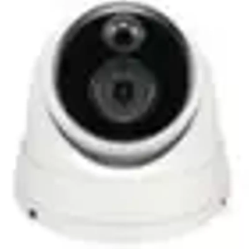 Swann 4K Ultra HD PoE Indoor/Outdoor Dome IP Home Security Camera with Heat and Motion Sensor