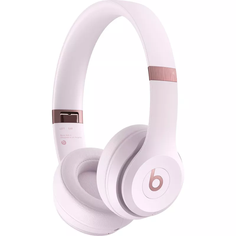 Beats - Solo 4 True Wireless On-Ear Headphones - Cloud Pink