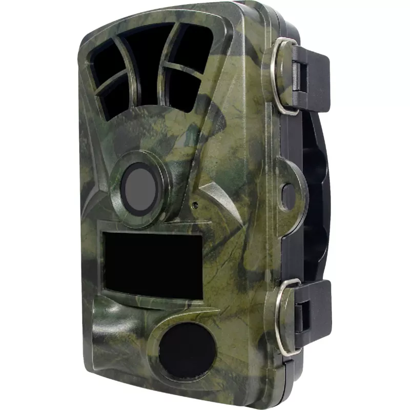Rexing - H2 4K Wi-Fi Trail Camera with Ultra Night Vision for Hunting Games and Wildlife Monitoring - Green