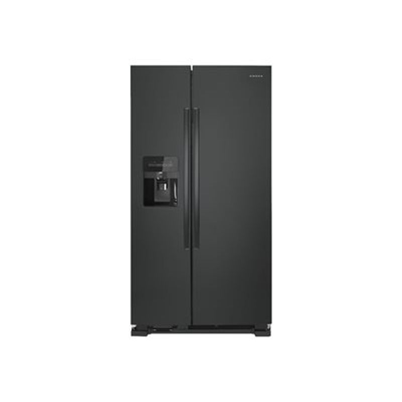 Amana 33" Black Side-by-side Refrigerator
