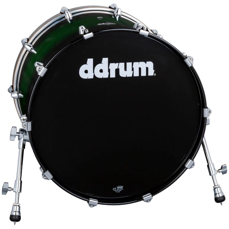 ddrum Dominion 18x22 Bass Drum. Greenburst