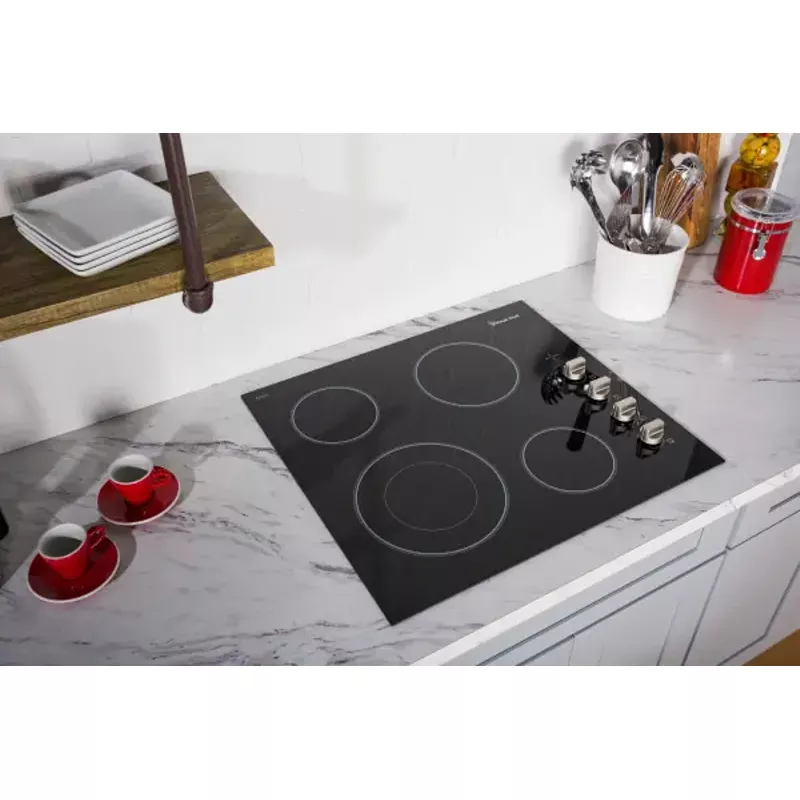 Magic Chef 24'" Built-In Electric Cooktop in Black